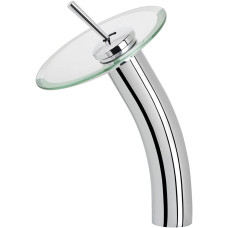 VIGO Waterfall Bathroom Vessel Faucet In Chrome