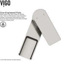 VIGO Ileana Single Hole Bathroom Faucet