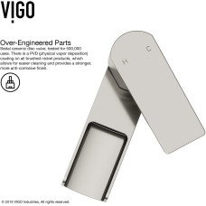 VIGO Ileana Single Hole Bathroom Faucet