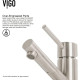 VIGO Noma Single Hole Bathroom Faucet