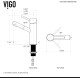 VIGO Noma Single Hole Bathroom Faucet