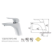 Single Handle Bathroom Faucet 13201QT