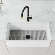 VIGO Bristol Single Handle Pull-Down Kitchen Faucet