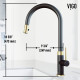 VIGO Bristol Single Handle Pull-Down Kitchen Faucet