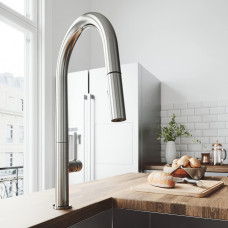 VIGO Greenwich Pull-Down Spray Kitchen Faucet