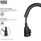 VIGO Aylesbury Pull-Down Spray Kitchen Faucet