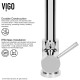 VIGO Zurich Pull-Down Spray Kitchen Faucet