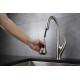 Garbatella Brass Kitchen Faucet w/ Pull Out Sprayer