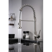 Lanuvio Brass Kitchen Faucet w/ Pull Out Sprayer