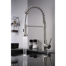 Lanuvio Brass Kitchen Faucet w/ Pull Out Sprayer