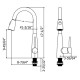 Single Handle Pull-Out Kitchen Faucet – 8002 005 02