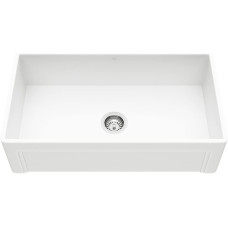 VIGO 33" Casement Front Matte Stone Farmhouse Kitchen Sink