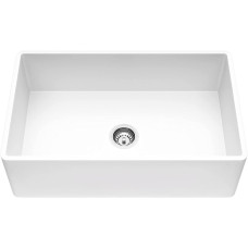 VIGO 30" Casement Front Matte Stone Farmhouse Kitchen Sink