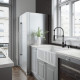 VIGO 30" Matte Stone Farmhouse Kitchen Sink
