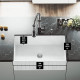 VIGO 30" Matte Stone Farmhouse Kitchen Sink