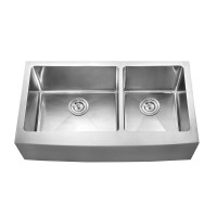 Undermount Kitchen Sinks Handcrafted Small-Radius Corner Series-6008 3620D