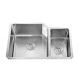 Undermount Kitchen Sinks Handcrafted Small-Radius Corner Series-6008 3020D
