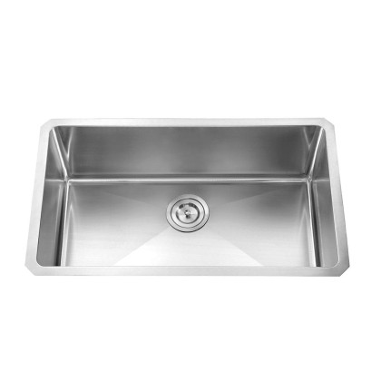 Undermount Kitchen Sinks Handcrafted Small-Radius Corner Series-6008 3018C