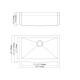 Undermount Kitchen Sinks Handcrafted Series-6002 3020