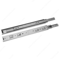 21 5/8 Inch Series 4501 Full Extension (Overtravel) Ball Bearing Slide - 45 kg Load Capacity
