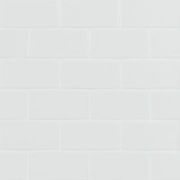 WHITE MATTE 2X4X6MM