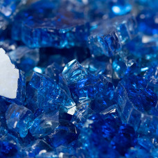 FIRE GLASS SAPPHIRE BLUE 0.5