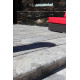 TUSCANY SILVER 12X24X3CM COPING