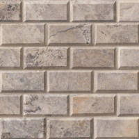 SILVER 2X4 MOSAIC