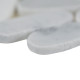 SLICED CARRARA WHITE PEBBLE