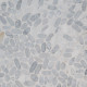 SLICED CARRARA WHITE PEBBLE