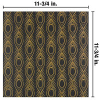 Art Deco Daiquiri Black 11-3/4