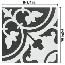 Arte Clover Black 9-3/4