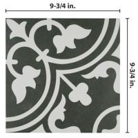 Arte Black 9-3/4