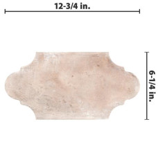 Boheme Provenzal Mix 6-1/4”x12-3/4” Porcelain Floor/Wall Til