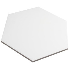Apini Hex Matte White 9-1/8