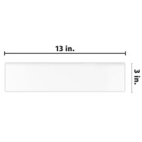 Battiscopa Glossy White 3