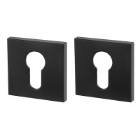 Keyed Cover Plates Black