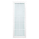 Slab Alpine 10-Lite White Glazed Frosted 24X80