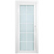 Slab Alpine 10-Lite White Glazed Frosted 24X80
