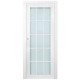 Slab Alpine 15-Lite White Glazed Frosted 36X80