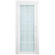 Slab Alpine 15-Lite White Glazed Frosted 36X80
