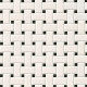 WHITE AND BLACK MATTE BASKETWEAVE 6MM